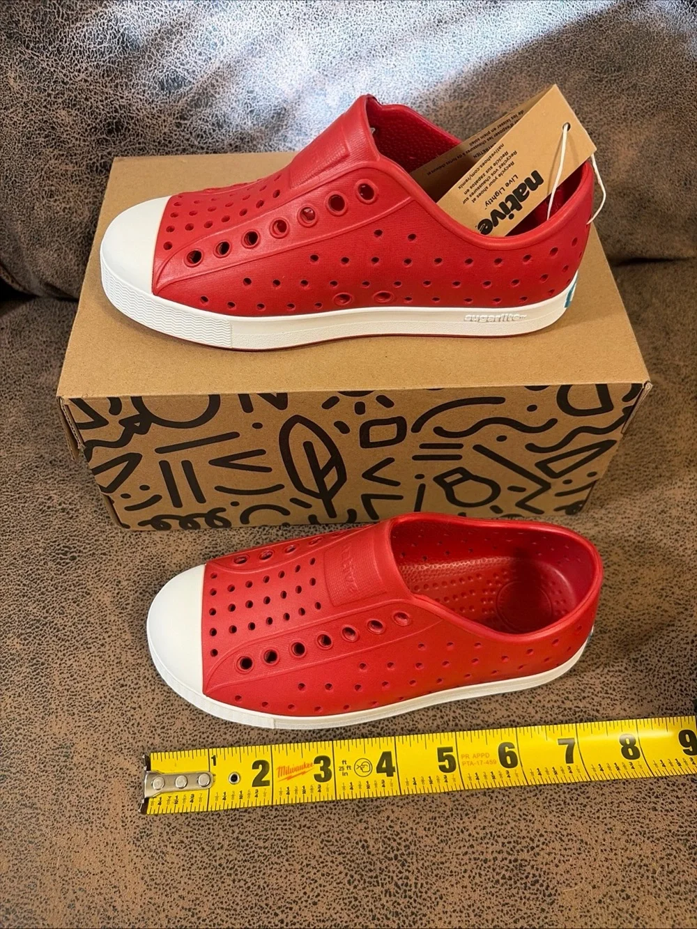 Native Shoes Unisex-Kids Jefferson Sneakers Size C 11